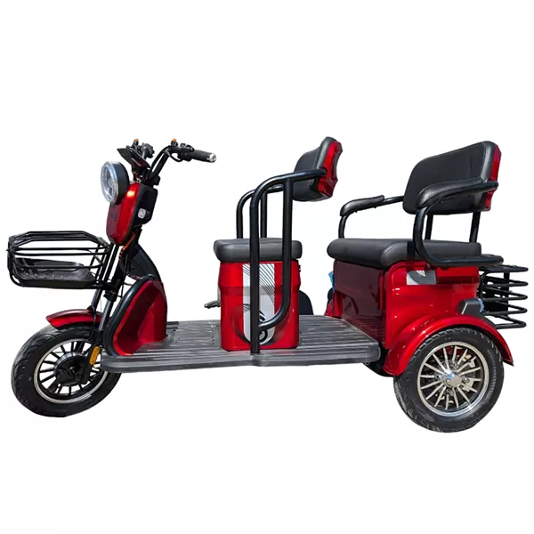 Электротрицикл Smart8 Bulbash Pro (красный)