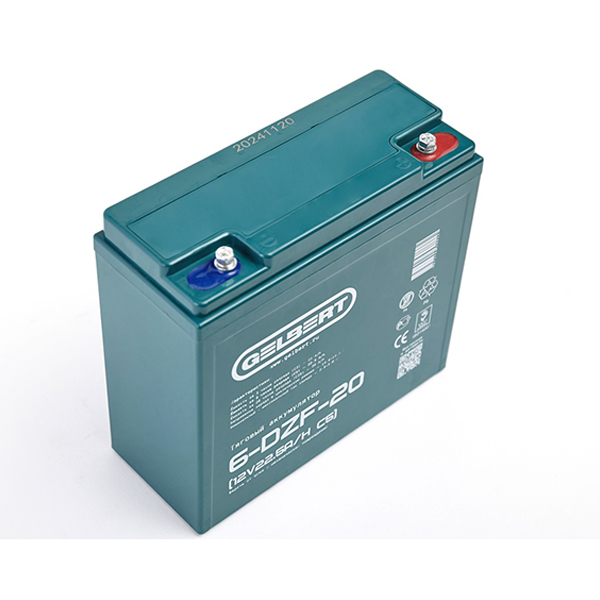 Тяговый аккумулятор Gelbert 6-DZF-20 (12V22.5A/H C5)