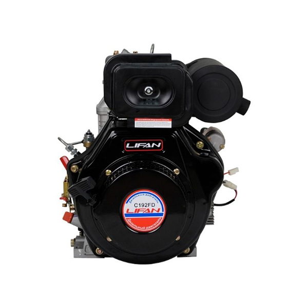Двигатель дизельный Lifan C192F-D (вал 25мм под шпонку, сух. фильтр) 13лс 6А