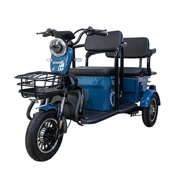 Электротрицикл Smart8 Bulbash Pro S (синий)