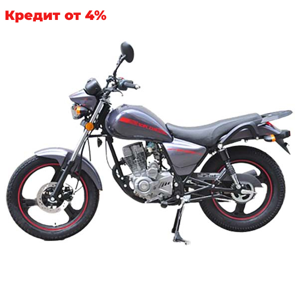 Мотоцикл Хорс Z 150 серый (150 см3)