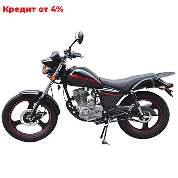 Мотоцикл Хорс Z 150 черный (150 см3)