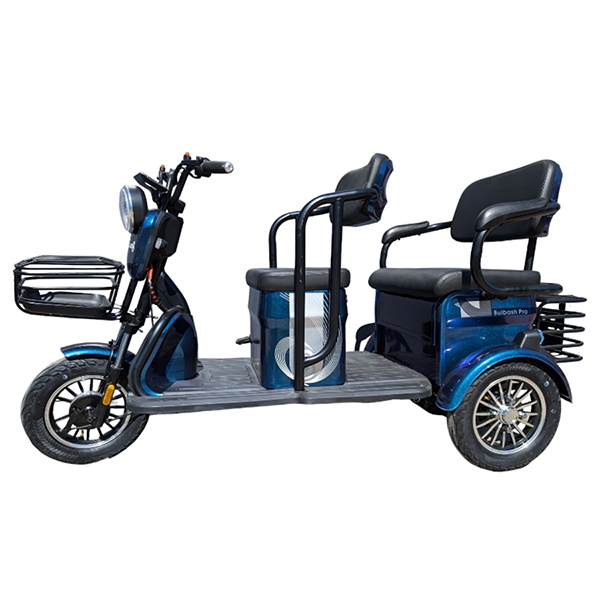 Электротрицикл Smart8 Bulbash Pro (синий)
