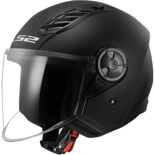 Шлем LS2 OF616 AIRFLOW 2 SOLID Gloss Black S