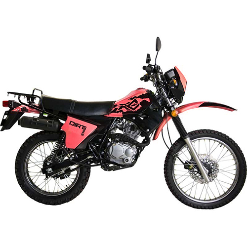 Мотоцикл Racer RC150-23X Enduro L150 (красный)