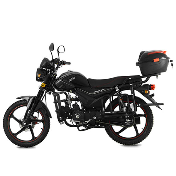 Мопед ROCKOT ALPHA TOURIST (черный глянцевый)