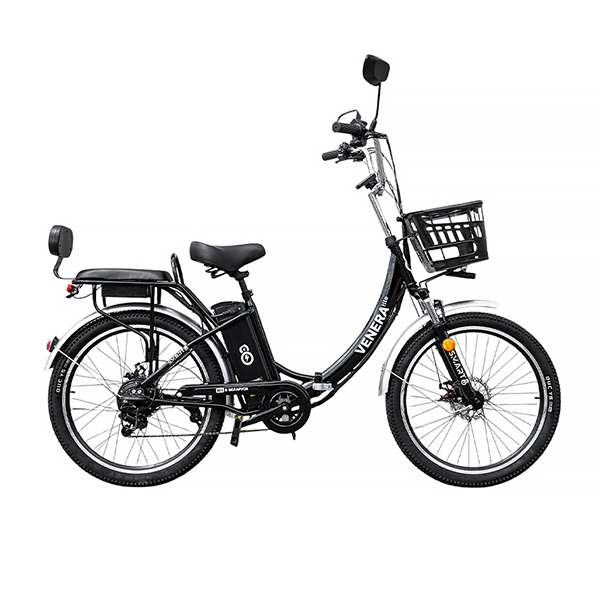 Электровелосипед Smart8 Venera Lite (черный)
