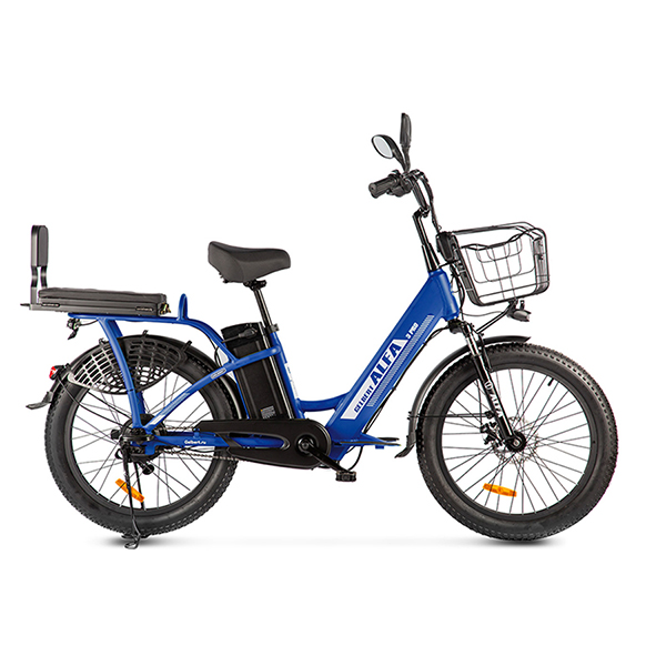Электровелосипед Gelbert ALFA 3 PRO (синий)