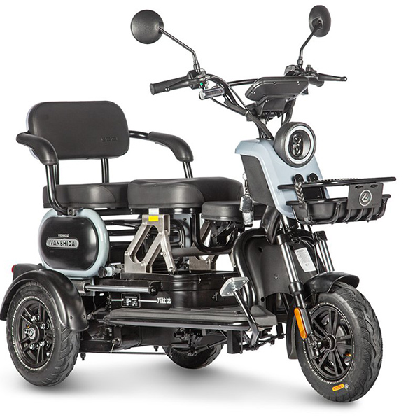 Электротрицикл Wanshida UN MOTO 60V (синий)