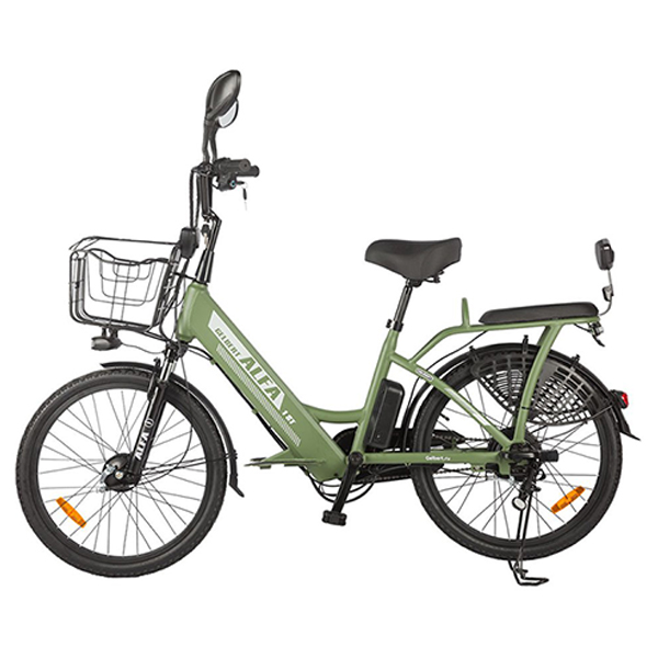 Купить электровелосипед gelbert alfa 1 st (зеленый) в рассрочку по низкой цене