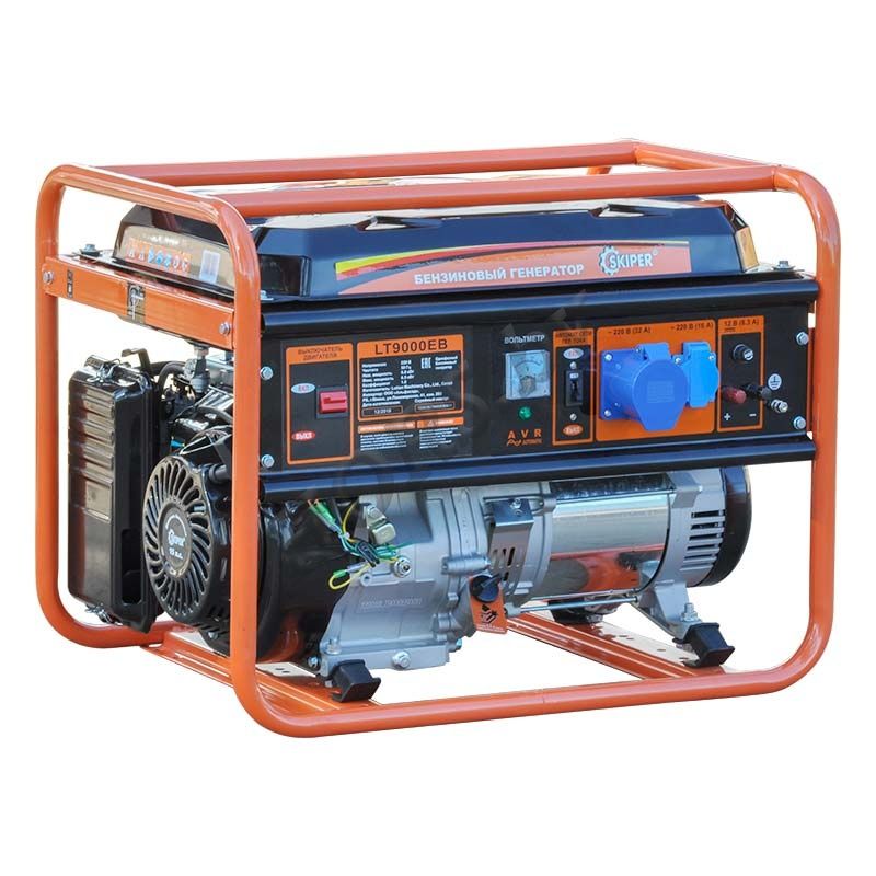 купить Электростанция SKIPER LT9000EB (6,5кВт, 1x220В/16А, 1x220В/32А) по низкой цене