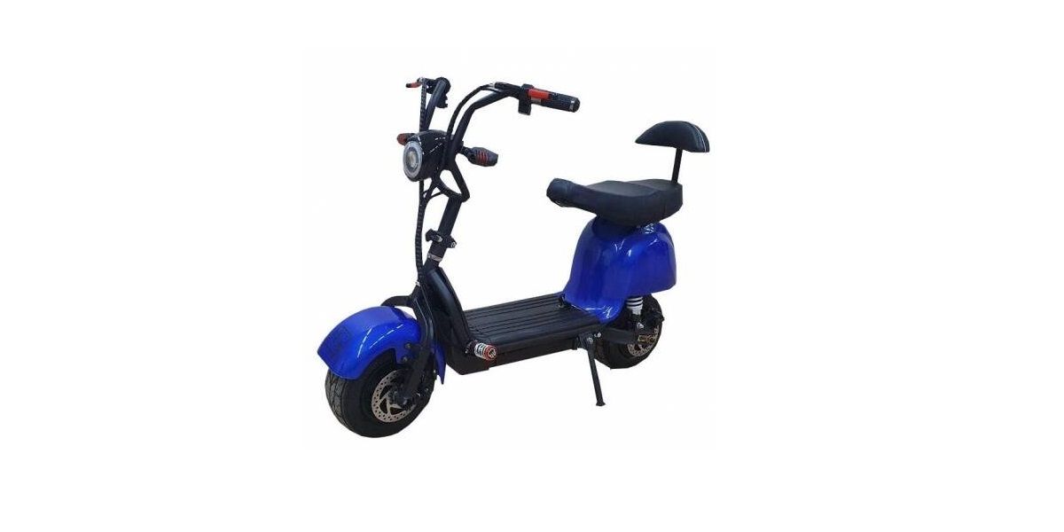 Купить электроскутер citycoco mini gt x4 1000w в рассрочку по низкой цене