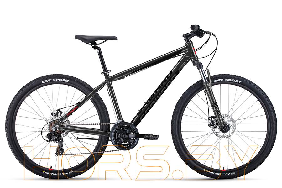 купить Велосипед FORWARD APACHE 27,5 2.0 D CLASSIC (черный матовый, рост 19")