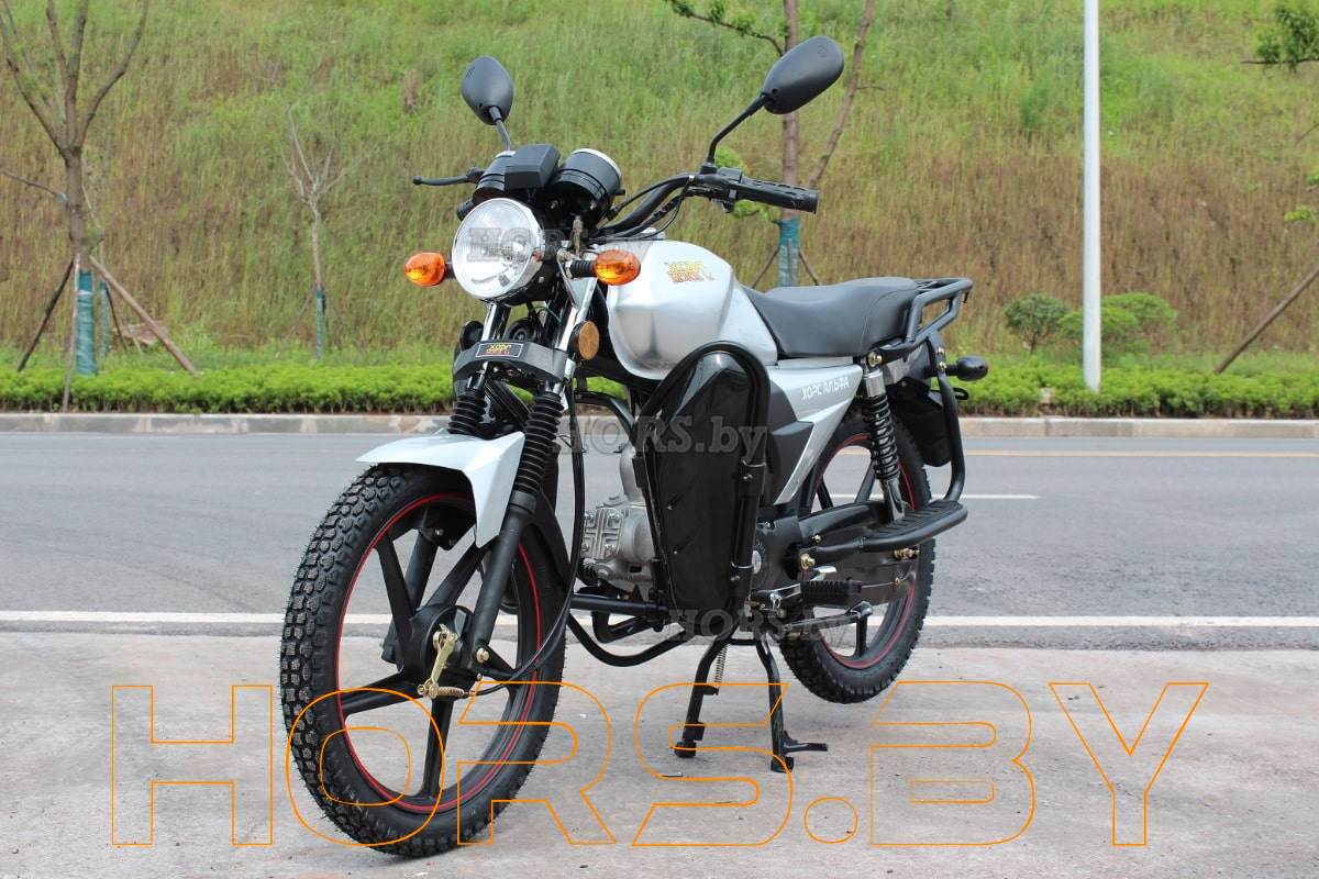 Мотоцикл Hors ALPHA XL-NEW (серебристый) купить по низкой цене
