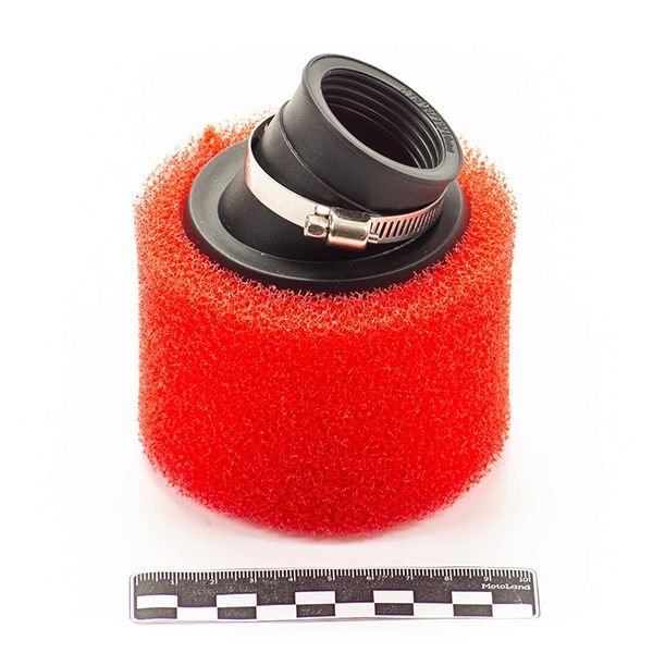 Фильтр воздушный нулевик #2 (D=38MM) красный