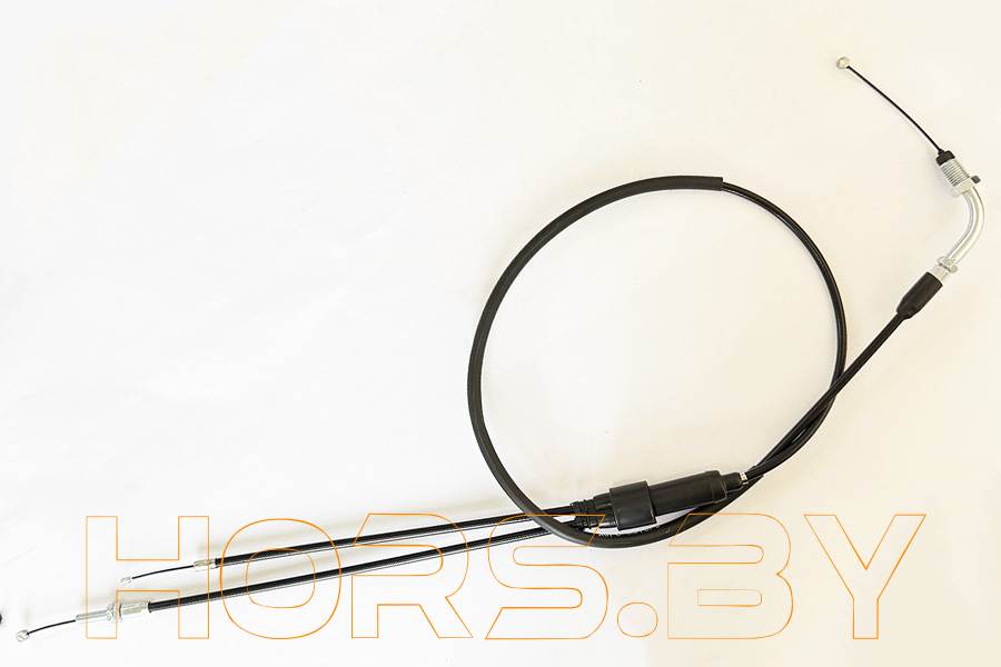 купить Трос газа ММ3 Z150 008-01 (двойной прямой, для карбюратора с ускорителем, L=1185)