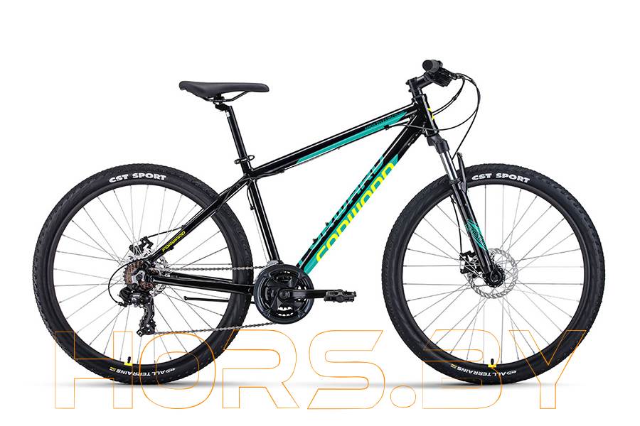 купить Велосипед FORWARD APACHE 27,5 2.0 D CLASSIC (черный, рост 15")
