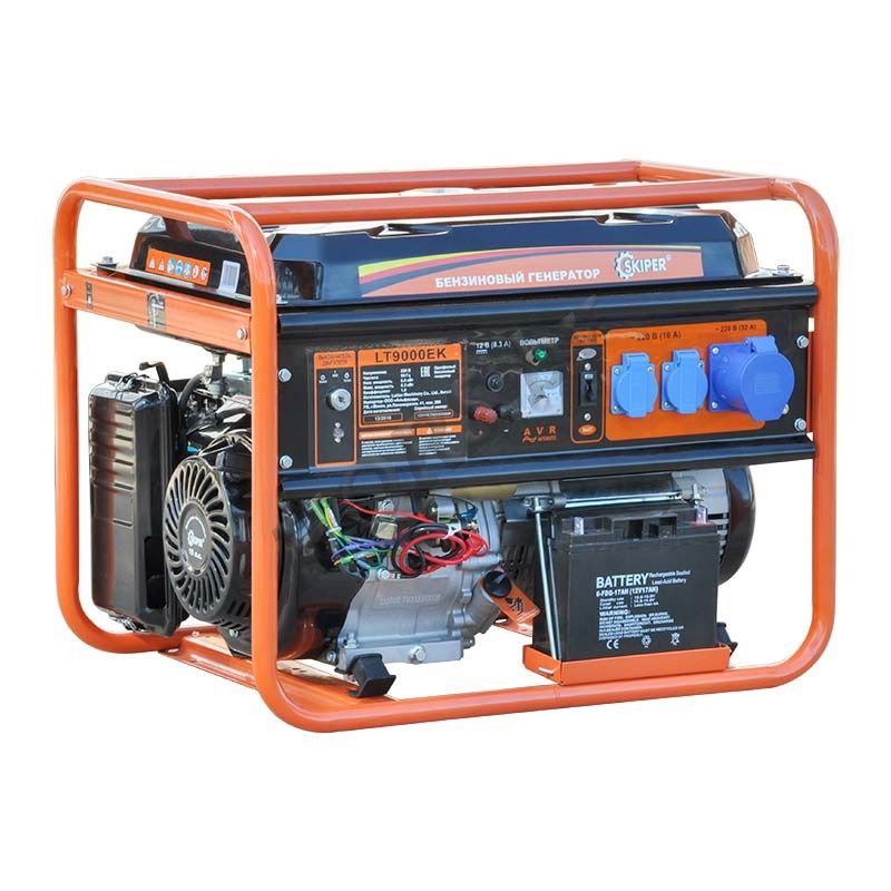 купить Электростанция SKIPER LT9000ЕK (6,5кВт, 1x220В/32А, 2x220В/16А, Эл/старт) по низкой цене
