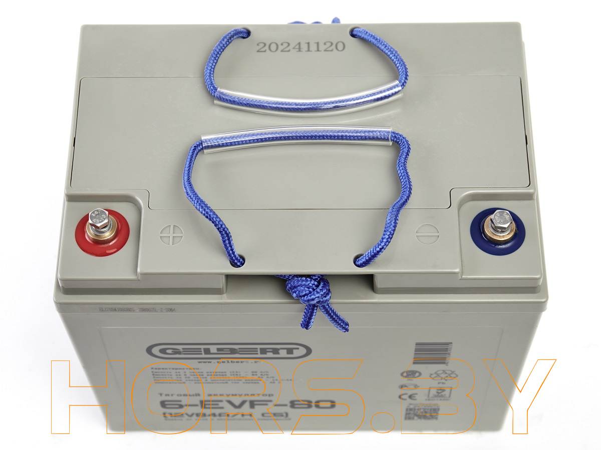 Тяговый аккумулятор Gelbert 6-EVF-80 (12V84A/H C5) купить дешево