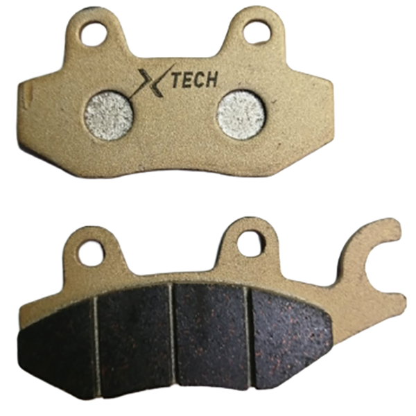 Колодки тормозные дисковые #2 X-TECH (less-metallic) медь