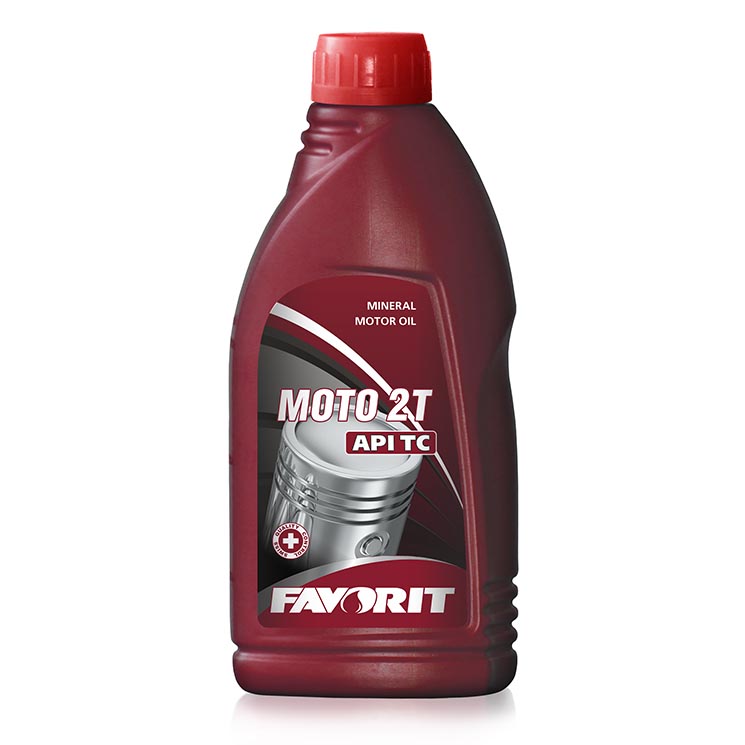 Масло моторное миниральное Favorit Moto 2 T API TC 1 лТЕст