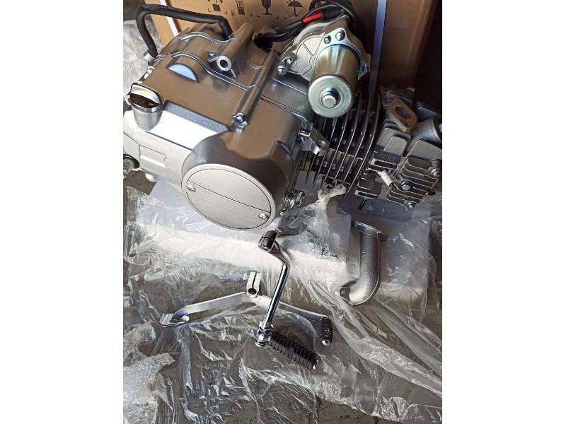 Двигатель 125см3 152FMI (52.4x55.5) механика, 4ск, стартер сверху