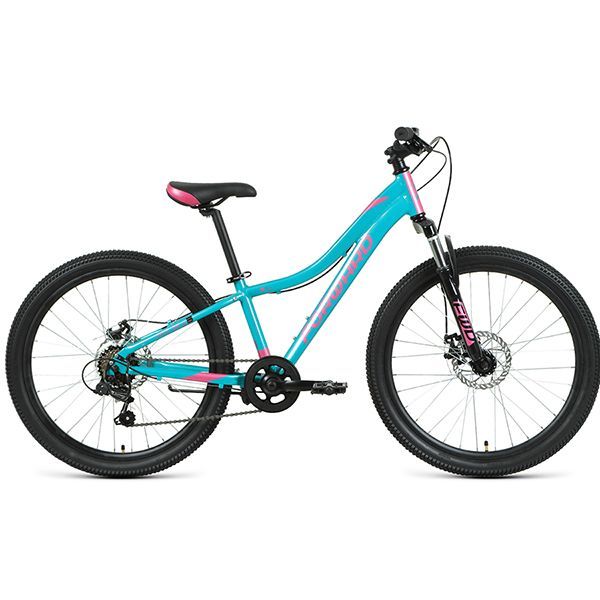 Велосипед FORWARD JADE 24 2.0 D (бирюзовый)