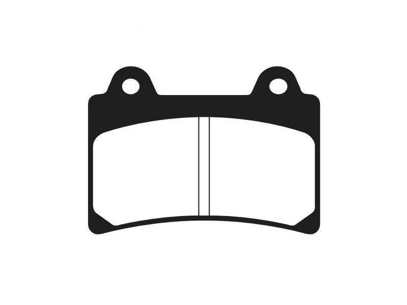 Тормозные колодки EBC синтетические FA123HH