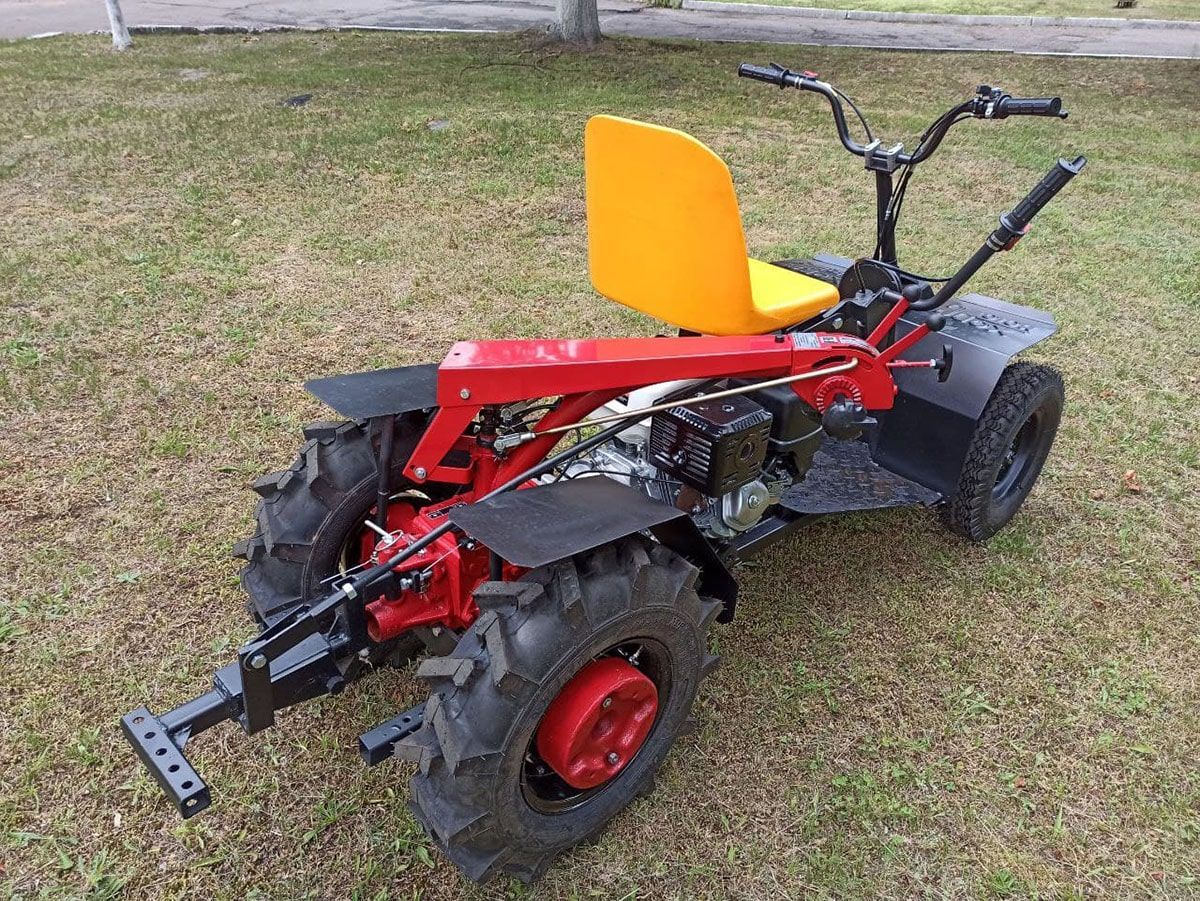 мотоблок с адаптером | Tractor idea, Tractors, Riding lawnmower