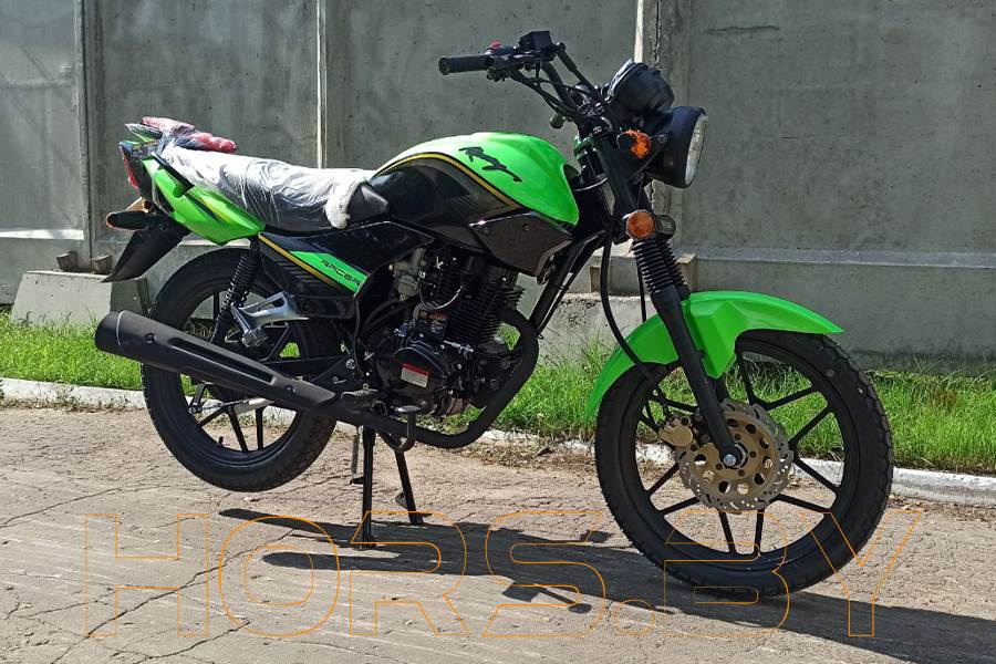 Мотоцикл Racer RC150-23 Tiger (зеленый) купить по низкой цене