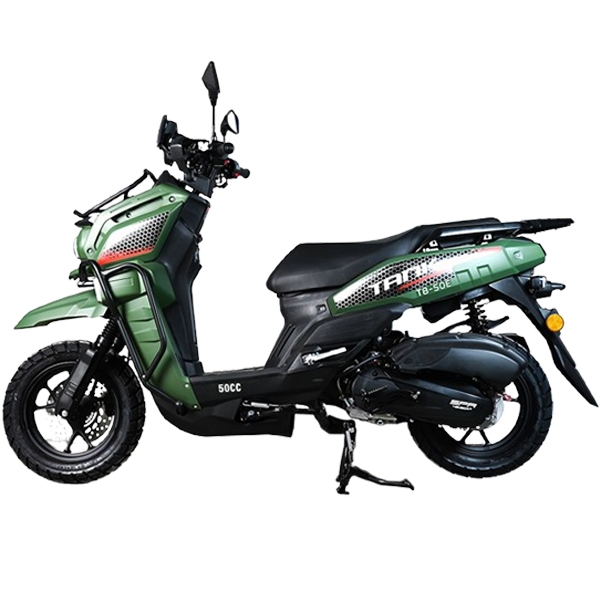 Скутер SPRMOTORS Tank Restyling (зеленый)