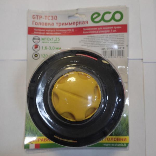 Головка триммерная ECO GTP-TC30 (леска ф 2,4 мм полуавт., блистер)
