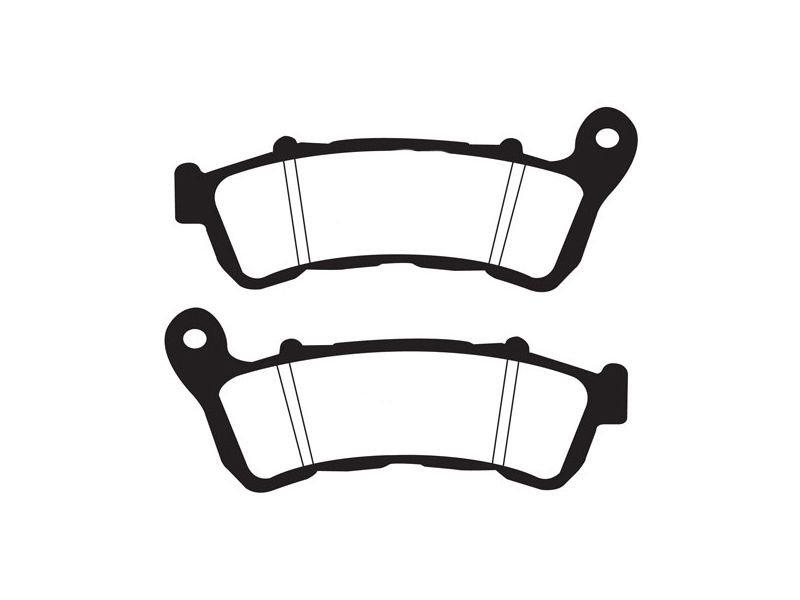 Тормозные колодки EBC органические FA388