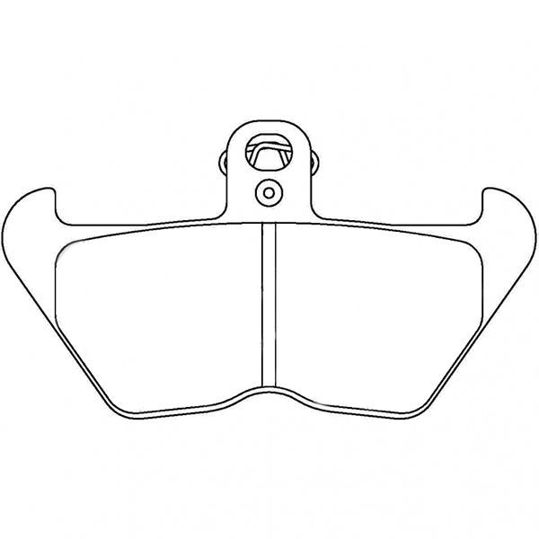 Тормозные колодки для мотоциклов FDB2050ST