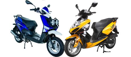 Скутеры RACER BWS VS RACER STELLS ОБЗОР
