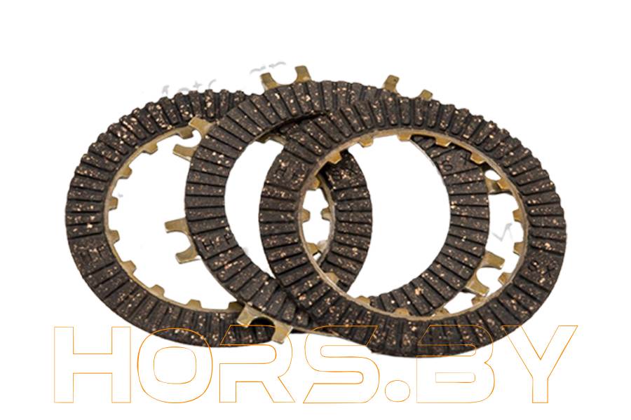 Диск сцепления YX 139FMB, 147FMN, 152FMN 50-110см3 (компл=3шт) полуавтомат