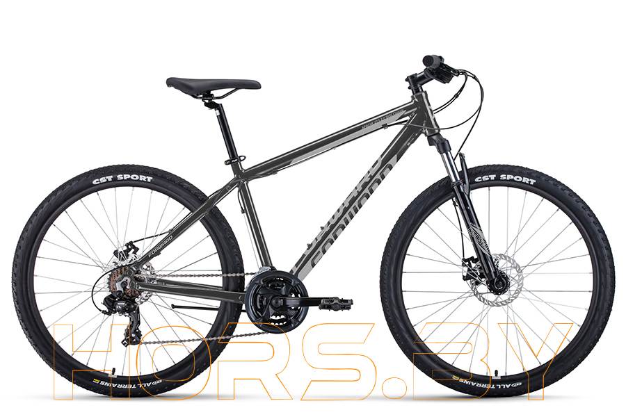 купить Велосипед FORWARD APACHE 27,5 2.0 D CLASSIC (серый, рост 15")