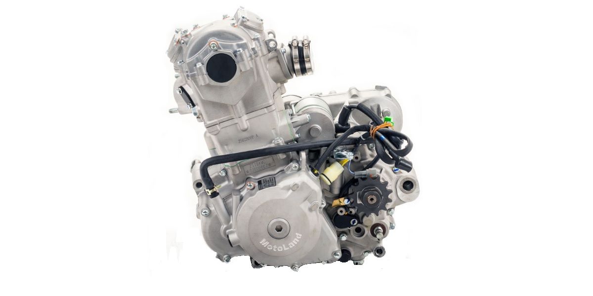 Двигатель 450см3 194MQ NC450 (94,5x64) Zongshen 4 клапана/водянка, радиаторы