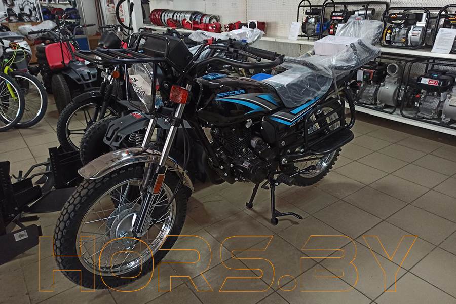 Мотоцикл Racer RC150-23A Tourist (черный) купить по низкой цене