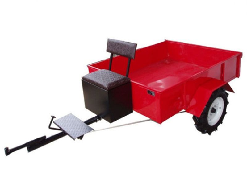 Тележка мотоблока ТМ-2/550 (с мягким сиденьем)