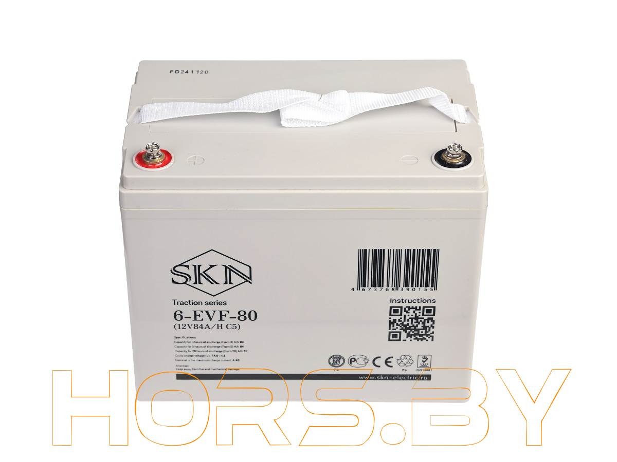Тяговый аккумулятор SKN 6-EVF-80 (12V84A/H C5) купить дешево