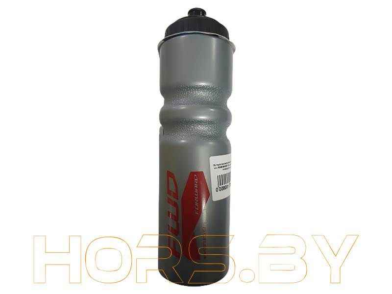 Бутылочка велосипедиста, H-W52, 750 мл (RWBNWGRY7501, серый, (логотип FORWARD красный) )