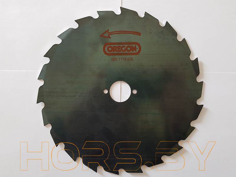 Нож для мотокосы 22зуб. 200х1.5х25.4 мм OREGON