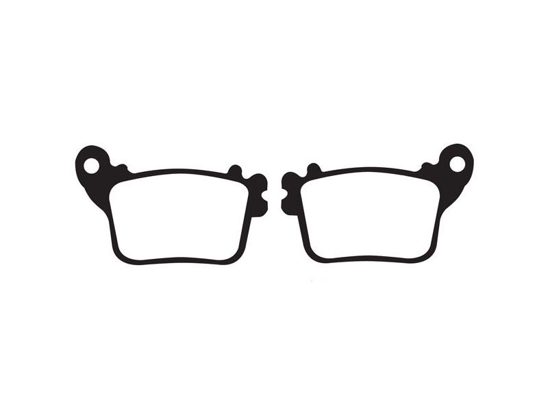 Тормозные колодки EBC синтетические FA436HH