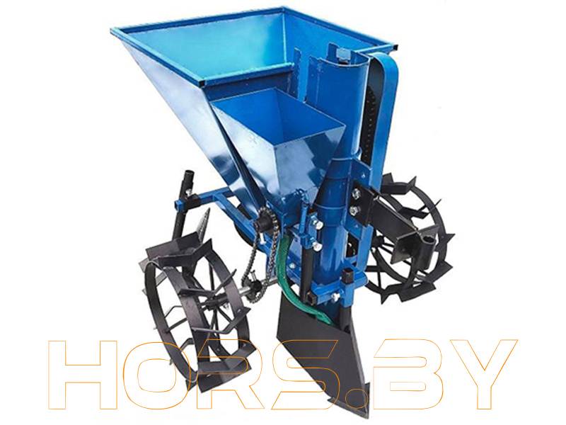 Купить картофелесажалка кс-01-01 с дозатором для удобрений по низкой цене