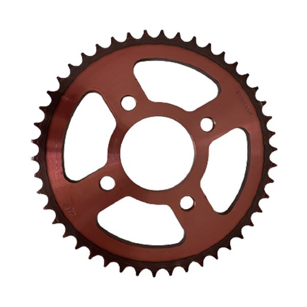 Венец, звезда ведомая (428-46) CG/CB 4x90x58 красная