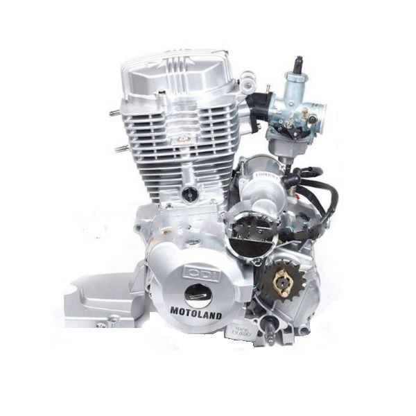 Двигатель 200см3 163FML CG200 (63,5x62,2) грм штанга, 5ск