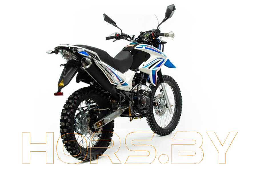 Мотоцикл Motoland XR250 ENDURO (165FMM, синий) купить по низкой цене