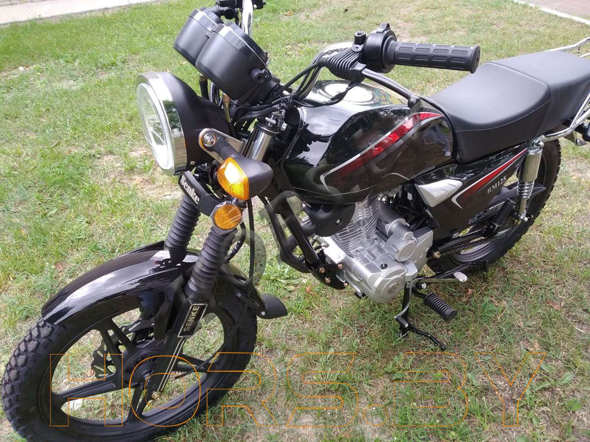 Мотоцикл SENKE RM 125 (черный) купить по низкой цене