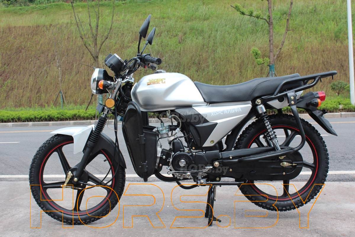Мотоцикл Hors ALPHA XL-NEW (серебристый) купить по низкой цене